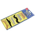 thumbnail image 3 of Bigotes falsos, 6 piezas de bigote falso autoadhesivo, bigotes negros meticulosamente diseñados, 3 of 8