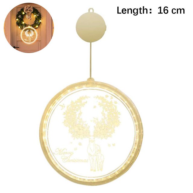 Luces de cadena decorativas navideñas Luces de noche led acrílicas oso de fresa Hogar