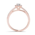 thumbnail image 3 of 1/2 Carat T.W. Diamond 10kt Rose Gold Engagement Ring, 3 of 5