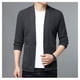 thumbnail image 4 of Chaqueta de punto de moda nueva para hombre, suéter tipo cárdigan de alta calidad, 4 of 5