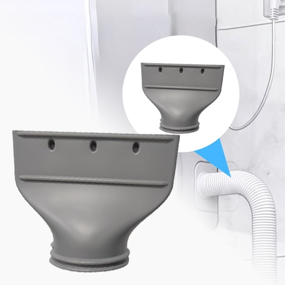 Plumbing Fittings Flat Air Conditioner Exhaust Hose Adapter for Windows Roofs and AC Water Pipe Connections