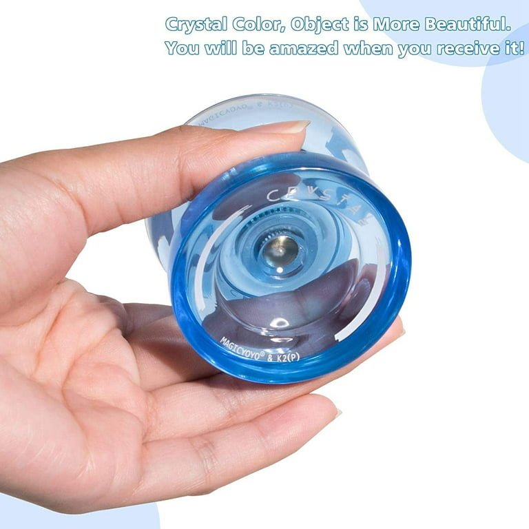Yoyo K2 Crystal Yo Yo Professionnel réactif Violet en Plastique Durable pour  Enfants débutants, Remplacement de roulement à Bill47 - Cdiscount Jeux -  Jouets