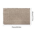 thumbnail image 2 of Chenille Tufted Bath Mat 18x30 Inch Absorbent Non Slip Rug Thick Plush Floor Mat for Bathroom Bedroom Entryway Kitchen and Home Decor, 2 of 5