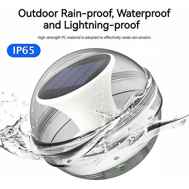 Luz flotante Solar Taian para piscina Ip65 lámpara flotante de agua Solar impermeable al aire libre lámpara de bola flotante Solar decoración de jardín ZefeiWu 8390614885042