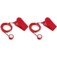thumbnail image 1 of Llave de seguridad para caminadora de 0.75'', llave de imán universal para reemplazo de llave de seguridad redonda para la mayoría de las caminadoras, 2 piezas, 1 of 6
