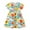 Yellow, variant on JUoaLXG Toddler Girls Casual Dresses Summer Cartoon Print Short Sleeve Dress Streetwear,Yellow,2-3 Years