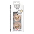 thumbnail image 3 of BIBS Pacifiers - Colour Collection | BPA-Free Baby Pacifier | Made in Denmark | Set of 2 | Age Size 6-18 Months, 3 of 5