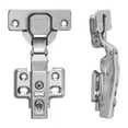 thumbnail image 3 of Luokim 40PCS Full Overlay Frameless Cabinet Door Hinges Nickel Plated Integrated Silent System, 3 of 5