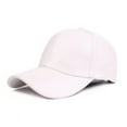 thumbnail image 3 of Women Men Hat PU Leather Baseball Cap Visor Light Board Solid Men Hip Hop Cap Outdoor Sun Hat Adjustable Sports Caps ,Beautiful Craftsmanship, 3 of 7