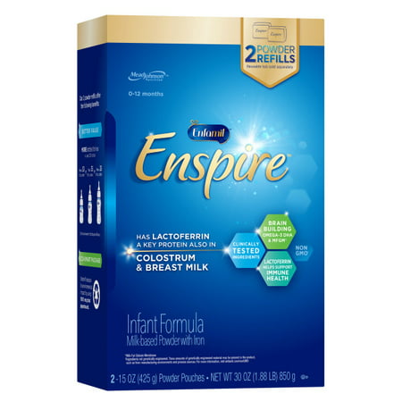 Enfamil Enspire Infant Formula - Our Closest to Breast Milk - Powder, 30 oz Refill (Best Formula For Transitioning From Breast Milk)