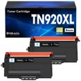 thumbnail image 1 of Cartucho de tóner inkalfa TN920XL TN920 negro, paquete de 2 unidades Brother, 1 of 7