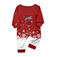 thumbnail image 4 of Lvotionpl Matching Christmas Pajamas 2026, Cozy Long Sleeve Holiday Sleepwear, Soft Festive Xmas Sleepwear, 4 of 4