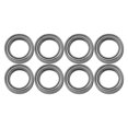 thumbnail image 3 of Piezas de rodamientos yuxing 12 x 8 x 3,5 mm para XLF X03 X04 X-03 X-04 1/10 RC accesorio plateado, 3 of 5