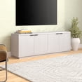 thumbnail image 4 of Mansfield Rectangular TV Stand for TV's up to 78" in White, 4 of 9