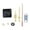 A, variant on Quiet Clock Mechanism Movement Kits with Antique Arrowed Clock Hands Easy Installation and Replacement for DWall Clocks
