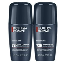 Biotherm Homme Day Control 72 Hours Deodorant Roll-on Anti-transpirant Duo  2x2.53oz