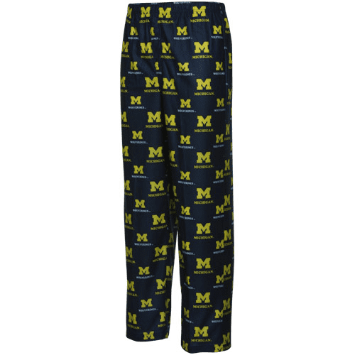 Navy, Genuine Stuff Michigan Wolverines Youth Large School Logo Pajama Pants