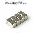 thumbnail image 4 of Spencer 100-200Pcs Super Strong Rare Earth Magnets Neodymium Block Magnet 10x10x10mm N35, 4 of 5
