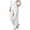d1751_White, variant on Zormilly Dress Pants Women High Waisted Business Casual Wide Leg Trousers with Pockets Side Slit Office Dressy Loose Pants, S-2XL