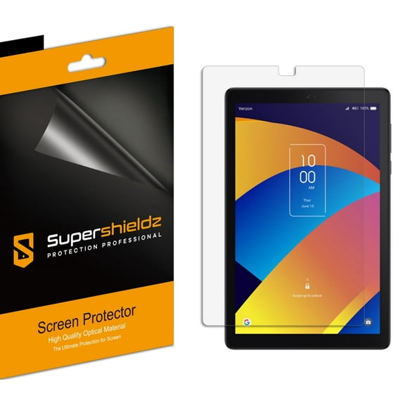 (3 Pack) Supershieldz Designed for TCL Tab 8 SE/ TCL Tab 8 Plus Screen Protector, High Definition Clear Shield (PET)