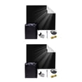 thumbnail image 1 of Wosthever Persianas opacas ajustables negras para dormitorio - Atmósfera para dormir Privacidad Persianas opacas portátiles personalizables Type3 NO3, 1 of 6