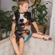 thumbnail image 4 of Fotbe Playful Smile Cute Dog Pijama Estampada de 2 Piezas para Niños – Ropa de Dormir de Manga Corta Cómoda para Niños y Niñas, Camiseta y Shorts de Algodón-XX-Large, 4 of 6
