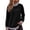 Black, variant on Plus Size Tops Striped Shirt Sweaters for Women Faux Layered Collar Long Sleeve Knit Pullover Casual Loose Top for Daily Office Work