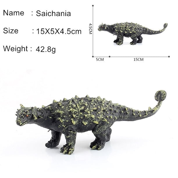 15cm Small Dinosaur Models toys Jurassic Tyrannosaurus Indominus Rex Triceratops Brontosaurus 13 styles Dinosaur Model toysSaichania Deng Xun unisex