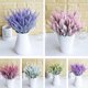 thumbnail image 3 of Gwong Decoración hogareña Simulación de flores artificiales Ornamento de la decoración del hogar Hermosa lavanda falsa para la boda Gwong 100350, 3 of 5