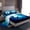 Blue 03, variant on Feelyou Couple Dolphin Child Queen Sheet Sets, Romantic Sealife Bed Set, 4 Pieces