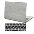 thumbnail image 4 of KSK KAISHEK for MacBook Pro 13" Case 2012 - 2015 Released Model A1425 & A1502, Plastic Hard Shell + Black Keyboard Cover, Marble A 81, 4 of 5