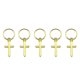 thumbnail image 1 of 100 cuentas para trenzas, joyería Hzpohyz para el cabello, accesorios para rastas, anillos, clips, bobinas, conchas para trenzar el cabello, decoración de barba, 1 of 4