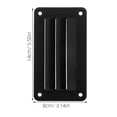 thumbnail image 2 of COMPUKAS Rejilla De Ventilación Marina Para Yate En Nylon Negro Con Instalación Sencilla, 2 of 8