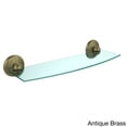 thumbnail image 3 of Prestige Monte Carlo Collection Glass Shelf - Polished Chrome / 18 Inch, 3 of 5