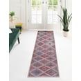 thumbnail image 2 of Rugs.com Sisu Collection Washable Rug – 14 Ft Runner Rust Red Flatweave Rug Perfect For Hallways, Entryways, 2 of 8