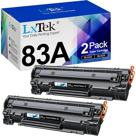 83a Toner Cartridge Black Replacement for 83A CF283A Compatible with LaserJet Pro MFP M125nw M201dw M225dw M201n M125a M127fn M127fw, 2 Black