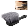 thumbnail image 4 of Cepillo de Limpieza de llantas para ruedas de automóvil plumero ergonómico para automóviles cepillo para detalles de automóviles libera suciedad y suciedad de la cartera en, 4 of 7