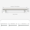 thumbnail image 2 of knobelite 5 Pack 192mm(7.5inch) Hole Centers Cabinet Handles Stainless Steel Kitchen Cabinet Door Handles and Pulls Cabinet Knobs Length 256mm(10inch) Brushed Nickel, 2 of 6