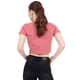 thumbnail image 3 of Playera Crop Básica Manga Corta Para Mujer Quarry Color Rosa, 3 of 4