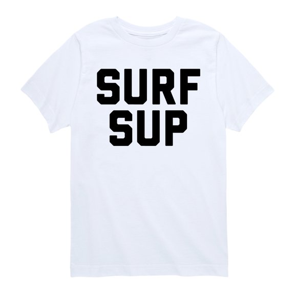 Instant Message - Surf Sup - Youth Boys Short Sleeve Graphic T-Shirt