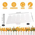 thumbnail image 3 of FRTDNE White Garden Edging Border,26ft Landscape Edging 5.9inch Tall Lawn Edging Border with 30Pcs Anchoring Stakes Kits for Flower Garden Patio Pathway, 3 of 6