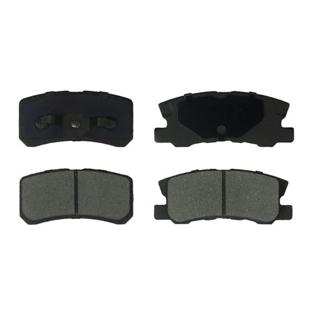 Gridiron Brakes Semi-Metallic Rear Brake Pad Set Driver and Passenger Side - ID868 (Replaces Part# MKD868)