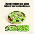 thumbnail image 4 of Juguete interactivo de rompecabezas para gatos y perros | Comedero lento con rueda giratoria y compartimentos ocultos para la comida | Juego para mascotas que estimula la mente y alivia el ab, 4 of 6