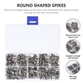thumbnail image 5 of CATIEBYE Round Silver Rivets for Clothing DIY Metal Studs for Jackets Hats Bags Decoration, 5 of 5