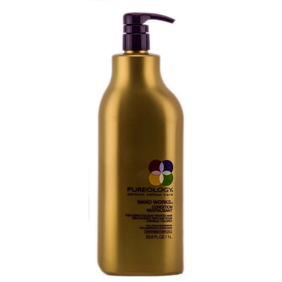 Nano Works Gold Conditioner by Pureology for Unisex - 33.8 oz Conditioner