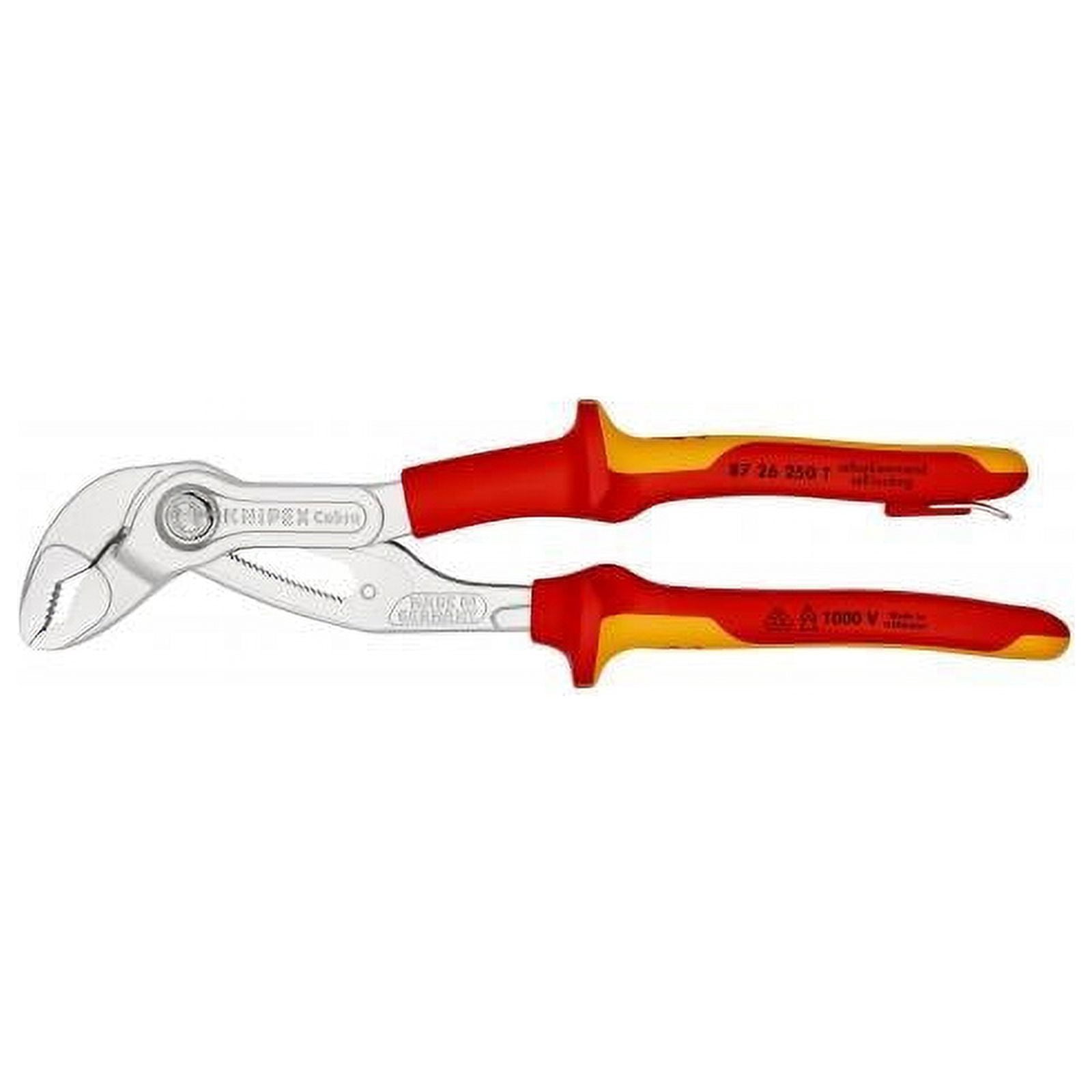 Knipex 87 26 250 T Cobra High-Tech Water Pump Pliers-1000V