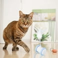 Pet Supplies Automatic Cat Teasing Stick Feather Self Entertainment and Boredom Electric Smart