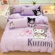 thumbnail image 3 of Funda nórdica Kuromi Diseño de moda Suave y cómoda Regalo navideño para niños y niñas Decoración de cama de dormitorio universitario, 3 of 4