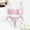 Pink, variant on EGNMCR Bikini Set Women Leopard Print High Waist Two Bikini Swimwear Swimsuit Beachwear