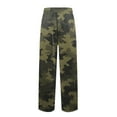 thumbnail image 6 of Xyxonk Mens Army Green Pants Cotton Camo Printed Sleep Pants Big and Tall Knitted Bottoms with Pockets Drawstring Comfort Sleepwear Army Green S, 6 of 7